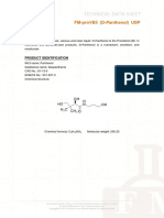 Fm-Provb5 (D-Panthenol) Usp: Description