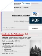 Introdução à Gestão de Projetos