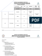 Plan de Evaluacion de Arte y Patrimonio de Segundo Año