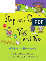 Stop and Go, Yes and No - What Is An Antonym (2008)