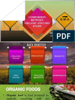 Comparison Between Organic and GM Foods