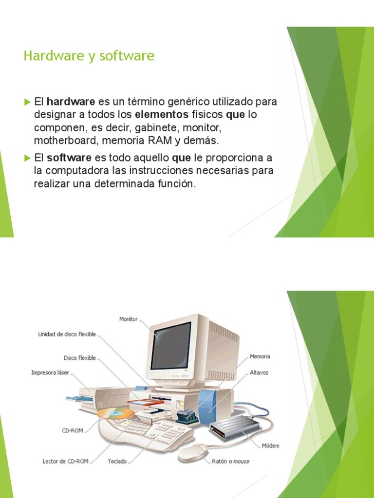 Funciones y componentes del hardware | PDF | Hardware de la computadora ...