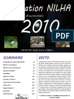 Rapport Activités NILHA 2010
