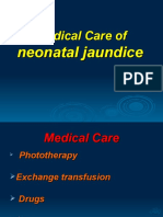 Medical Care of Neonatal Jaundice