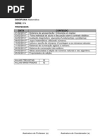 CONTEUDOS DE MATEMATICA DO 6º ANO DO ENSINO FUNDAMENTAL II