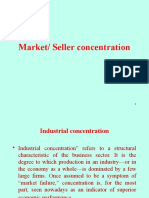 Market Seller Concentration