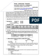 APSC Recruitment for 50 Forest Ranger Posts