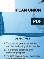EUROPEAN UNION OBJECTIVES AND MEMBER STATES
