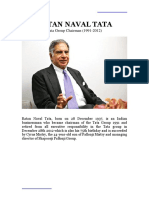 Ratan Tata Biography PDF