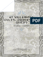 47 Villainous Cults Orders and Guilds To Thwart Your Heroes