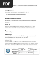 Animation Terms and Termonologies