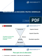 Discusión redacción guía