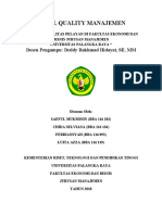 Observasi Di Fakultas Ekonomi Dan Bisnis Jurusan Manajemen (TQM MANAJEMEN)