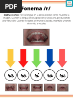 Cuadernillo Fonema R y RR | PDF | Voz humana