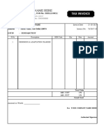 GST Invoice Format 1