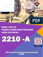 2210-A Programi 2021 2 Cagri Duyurusu
