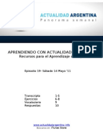 Aprendiendo Con Actualidad Argentina - Episodio 19