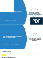 Parte 1 - Ideologias Políticas e Seus Reflexos Sobre o Estado