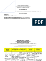 Plan pedagógico de actividades para prevención y protección por cuarentena