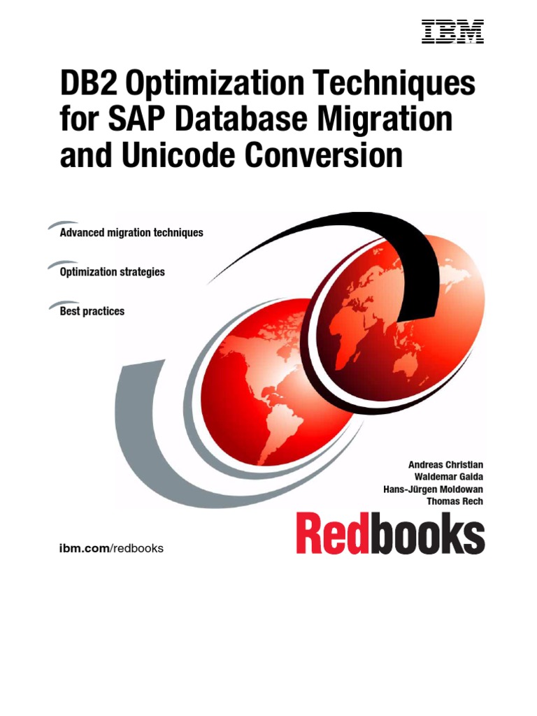 DB2 For SAP Migration | PDF | Ibm Db2 | Sap Se