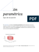 Ecuación Paramétrica - Wikipedia, La Enciclopedia Libre