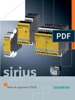 Sirius: Relés de Segurança 3TK28