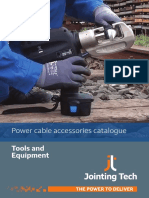 Power Cable Accessories Catalogue: Tools and Equipment