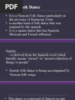 Kuratsa: A Visayan Courtship Dance | PDF