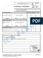 Calificación de Soldadores y Operadores