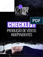 Checklist de Produção de Videoclipes Independentes