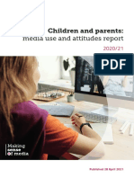 Children and Parents Media Use and Attitudes Report 2020 21