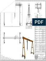 Papacad: Light Gantry Crane 500 KG