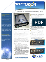 M202002N - ORiON OPI5 Machine Gateway Feature Sheet