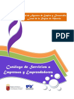 12538-Texto Completo 1 Catálogo de Servicios a Empresas y Emprendedores de la Red de Agentes de Empleo y Desarrollo Local de la Región de Murcia