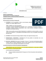 Resumo-Direito Constitucional-Aula 15-Direitos Fundamentais-Ricardo Baronovsky-PM