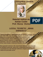 Adrian Costin. Dimitrie Cantemir..s