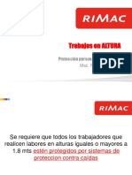 Trabajo de Altura RIMAC