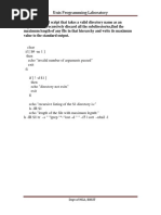 Unix Lab Manual