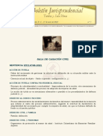 Boletín Jurisprudencial N.° 1-2022 - Relatoría de Tutelas y Sala Plena de La Corte Suprema de Justicia