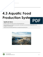 4.3 Aquatic Food Production