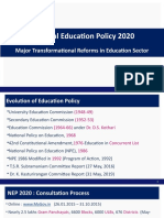 NewEducationPolicy(NEP 2020) Presentation