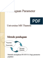 Pendugaan Parameter