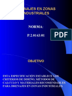 Drenajes en Zonas Industriales