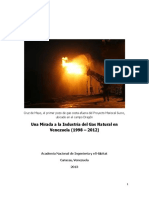 Industria Del Gas Natural en Venezuela (1998-2012)