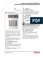 Alarm Control Panel DS3MX-E-U: User Guide