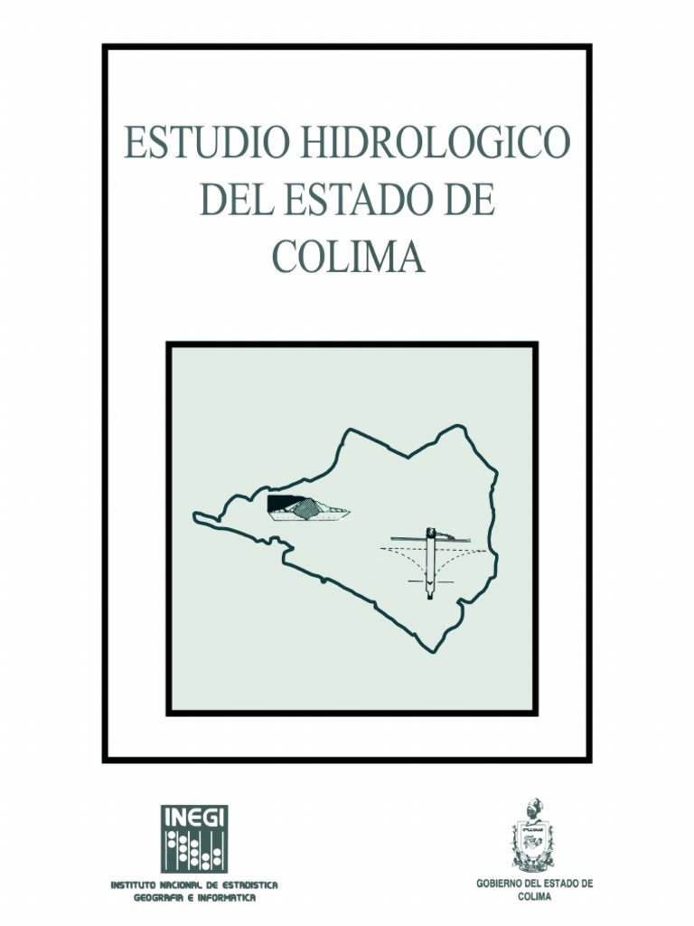INEGI - Estudio Hidrológico Del Estado de Colima (1995) | PDF | Agua ...