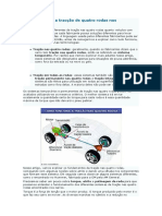 Como Funciona A Tracção de Quatro Rodas Nos Automoveis