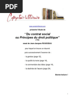 Le Contrat Social Résumé Et Analyse