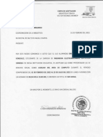 Carta de Aceptacion