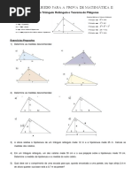 Estudo Dirigido para A Prova de Matemática II